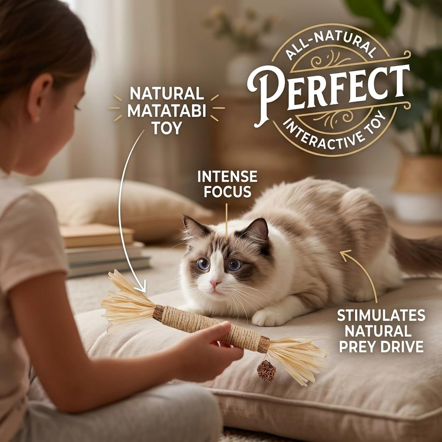 Cat Toys 10Pack Silvervine Chew Stick Kitten Treat Catnip Matatabi Toy Kitty Natural Stuff Catnip for Cleaning Teeth Indoor Dental Snack Interactive
